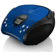 Lenco Scd24Bb  Scd-24 Blue/Black 8711902028055