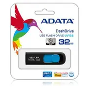 Memory Drive Flash Usb3 128Gb/Black Auv128-128G-Rbe Adata  4713435799444