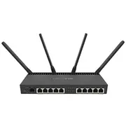 Mikrotik Rb4011Igs5Hacq2Hnd-In wireless router Gigabit Ethernet Dual-Band 2.4 Ghz / 5 Black  4752224002693 Roumkrrou0016