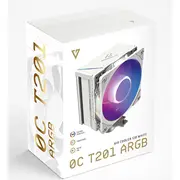 Modecom Volcano 0C T201 Argb Processor Air cooler 12 cm White  Mc-C-T201-Af0-W 5903560982791 Chlmodcpu0007