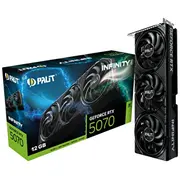 Karta graficzna Palit Geforce Rtx 5070 Infinity 3 12Gb Gddr7 Dlss4 Ne75070019K9-Gb2050S  4710562245097