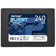 Patriot Ssd Burst Elite 240Gb 2.5 Pbe240Gs25Ssdr  814914027745 Dgpatwb240Burs2