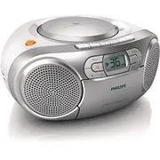 Philips Cd magnetolakaseti, sudraba Az127/12  8712581660192 665812