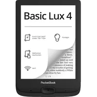 Pocketbook Basic Lux 4 Ink Black  Pb618-P-Ww-B 4029164135300 826401