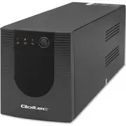 Qoltec Uninterruptible power supply, 1500Va, 900W  53776 5901878537764 Auqoll2T0053776