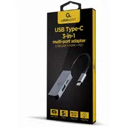 /Replikator Gembird  Usb-C A-Cm-Combo3-02 8716309124188