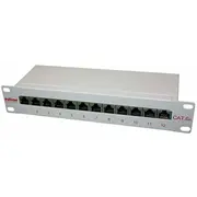 Roline Panel krosowy sieciowy 12 portów Rj-45, kat. 6A, 1U - Montaż w szafie  7630049620117