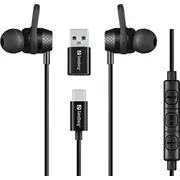 Sandberg Usb-C/A In-Earset with Line-Mic  126-50 5705730126505