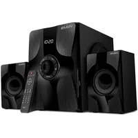 Sven 2.1 speakers  Ms-315, black, Bluetooth, Fm, Usb, Display, Rc unit, power output 20W2X13W Rms Sv-020880