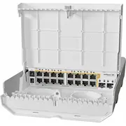 Switch Mikrotik netPower 16P Crs318-16P-2SOut  4752224002174
