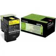 Toner Lexmark 24B6010 Yellow Oryginał  734646498760