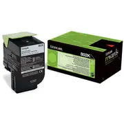 Toner Lexmark 80C20K0 Black Original  0734646476324