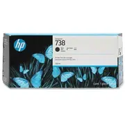 Tusz Hp Atrament/Hp 738 300-Ml Blk Designjet Ink  498N8A 196068358891