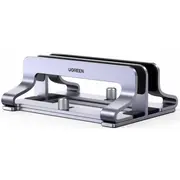 Ugreen Vertical stand for 2 devices Lp258  laptop tablet - silver 137234 6957303866434 Mobugrakn0004
