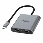 Unitek  Usb-C - 2X Hdmi 2.0 4K Mst M/F V1404B 4894160044945 Aiunia000000038