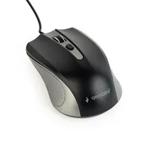 Mouse Usb Optical Grey/Black/Mus-4B-01-Gb Gembird  Mus-4B-01-Gb 8716309104067