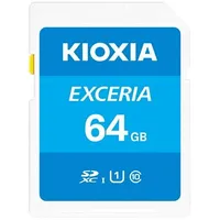 Karta Kioxia Exceria Sdxc 64 Gb Class 10 Uhs-I/U1  Lnex1L064Gg4 4582563851467