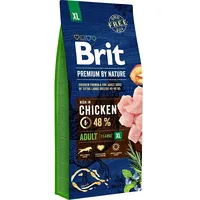Brit Premium by Nature Adult Xl Chicken - dry dog food 15 kg  Amabezkar3529 8595602526529