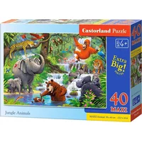 Castorland Puzzle Maxi 40 Jungle Animals 342911  5904438040315