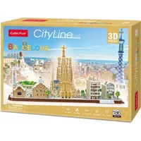 Cubicfun Puzzle 3D City Line Barcelona  Gxp-687409 6944588202569