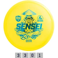 Discgolf Discmania Putter Sensei Active Premium Yellow 3/3/0/1  851Dm957018 6430074957018 957018
