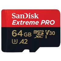 Extreme Pro microSDXC 64Gb 200/90 Mb/S A2 V30  Sfsanmdg64Sqxcu 619659188573 Sdsqxcu-064G-Gn6Ma