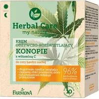 Farmona Herbal Care Krem odżywczo-ający Konopie z witaminą C - cera  sucha 50 ml 214377 5900117974377