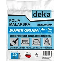 Deka Folia Malarska Super Gruba Bezbarwna 45M 700G  D-300-0220 5908235763552