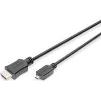 Kabel Digitus Hdmi Micro - 2M  Db-330109-020-S 4016032320784