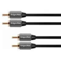 Kabel KrugerMatz Rca Cinch x2 - 1.8M  Km0305 5907693259126