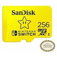 Sandisk microSDXC card for Nintendo Switch 256Gb, up to 100Mb/S Read, 60Mb/S Write, U3, C10, A1, Uhs-1, Ean 619659173869  Sdsqxao-256G-Gnczn