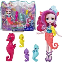 Mattel Enchantimals Seahorse Family - Hcf73  0194735008919