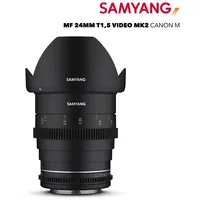 Samyang Mf 24Mm T1,5 Vdslr Mk2 Canon M  23006 8809298886486
