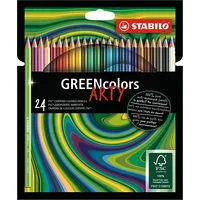 Stabilo Kredka  Greencolors etui 24 Arty Fsc 6019/2-1-20 4006381547260