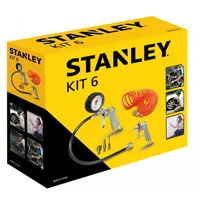Stanley Pneumatic Tool Set 6 Pieces  9045717Stn 8016738714722 Nrestlzna0002