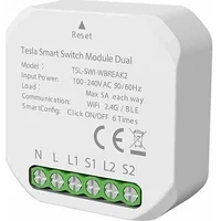 Tesla Smart Switch Module Dual  Tsl-Swi-Wbreak2 8596115815070