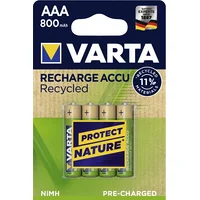 Varta  Recharge Accu Recycled Aaa / R03 800Mah 40 56813 101 404