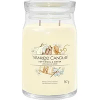 Yankee Candle Signature Soft Wool  Amber Świeca 567G 1721061E 5038581141695