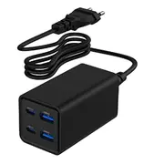 Gembird  65W Gan 2Xusb-A 2Xusb-Ckie Ta-Uc-2A2C-Pd65-01-Bk 8716309133784