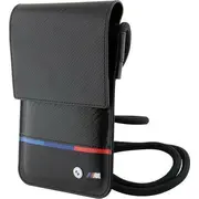 Bmw  Bmowbpucartcbk Wallet Bag /Black Carbon Tricolor Line Bmw000663 3666339130923