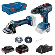 Bosch  18V Gws180-Li Gsr18V-50 1X2.0Ah 1X5,0Ah Gal18V-40 Xl-Boxx 0615990M47 4059952593425