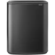 Brabantia Bo waste bin 2X30L Confident Grey 233609  8710755233609