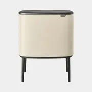 Brabantia Waste Bin Bo Touch 3 x 11 L Soft Beige  201608 8710755201608 732412