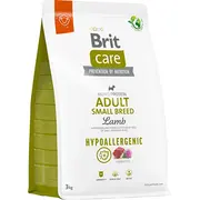 Brit Care Hypoallergenic Adult Small Breed LambRice - dry dog food 3 kg  Dlpritkas0088 8595602566143