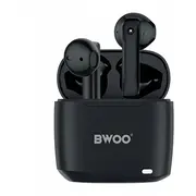 Bwoo wireless Tws earphones Bw94-Bk black  6933654811620