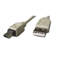 Cable Usb2 Am-Mini 0.9M White/Cc-Usb2-Am5P-3 Gembird  Cc-Usb2-Am5P-3 8716309056243