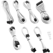 Cablemod C-Series Pro Modmesh 12Vhpwr Cable Kit for Corsair Rm, Rmi, Rmx Black Label - white  Cm-Pcsr-16P3Kit-Nkw-R-Ss 694365692668