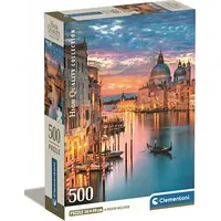 Clementoni Puzzle 500  Compact Oświetlona Gxp-915301 8005125355426