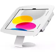Compulocks iPad Air 10.9 4-5Th Gen Space Enclosure Core Counter Stand or Wall Mount White, 27.7 cm 10.9, Apple, 4Th gen. 2020, A2324, A2072, A2316, A2316 5Th M1 2022, A2589, A2591, Aluminium, Steel, Key  140B830Ipmsb 819472028784