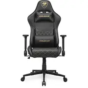 Cougar Gaming-Stuhl Armor One V2 Gold, Schwarz  Cgr-Ao2-Glb 4710483777370